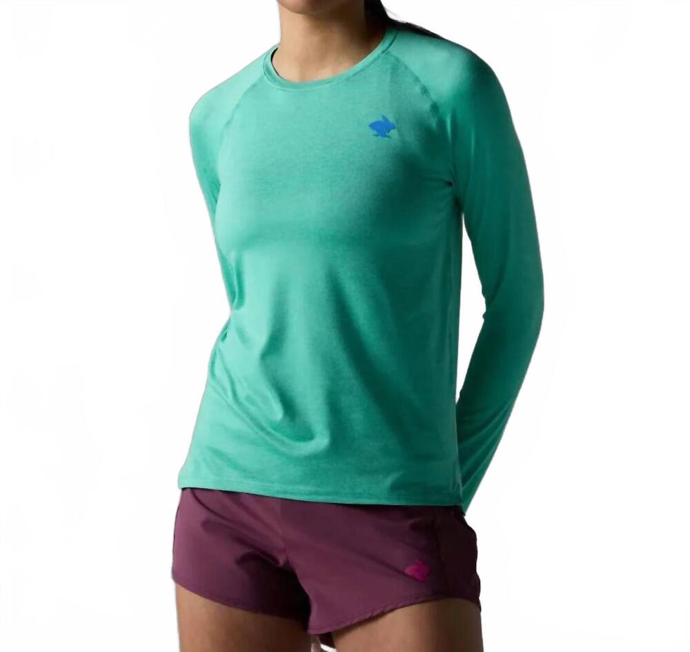NEW RABBIT ez long sleeve tee in opal